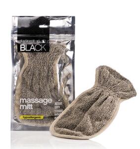 Guante de sisal Masaje Black | Suavipiel | Manopla