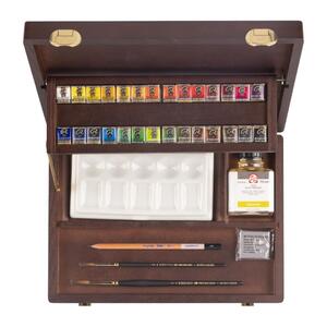 Acuarela Rembrandt caja madera Profesional