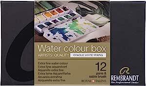 Caja Metalica Rembrandt Opaque White Mix