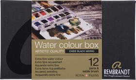 Caja Metalica Acuarela Rembrandt Oxide Black Mix | Rembrandt | Oxide Black Mix Godets